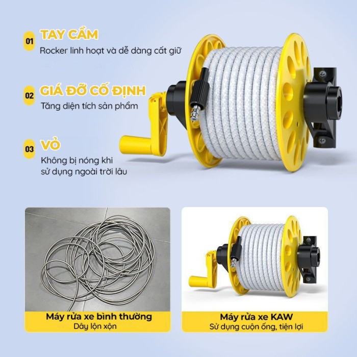 Máy Rửa Xe Đa Năng Siêu Mạnh Mẽ 335A KAW- Giải Pháp Hoàn Hảo Cho Việc Vệ Sinh Xe Của Bạn