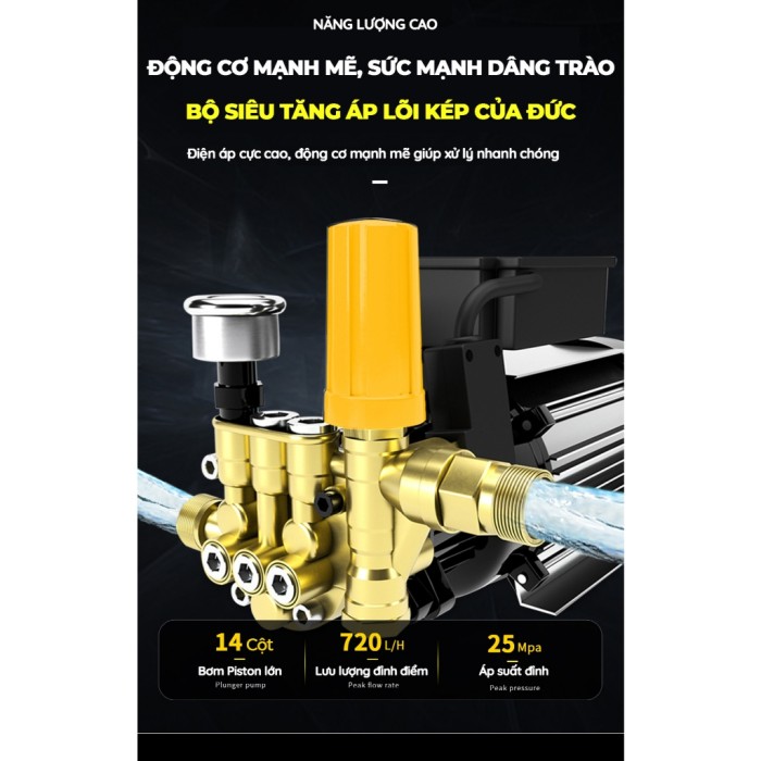 Máy Rửa Xe Đa Năng Siêu Mạnh Mẽ 335A KAW- Giải Pháp Hoàn Hảo Cho Việc Vệ Sinh Xe Của Bạn