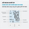 Máy đo huyết áp KAW tích hợp cảm biến thông minh - Cảnh báo huyết áp cao, kiểm soát tim mạch.