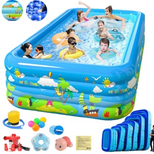 Bể Bơi Phao 180CM KAW Cho Bé – An Toàn, Bền Đẹp, Dễ Dàng Sử Dụng Tại Nhà copy