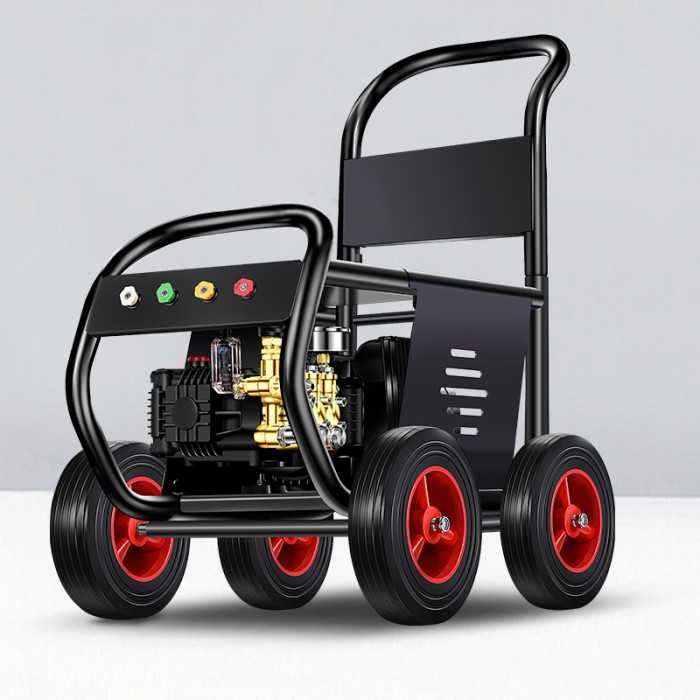 Máy rửa xe cao áp KAW 3000W – Mô tơ đồng, dây 10m, tặng bình bọt tuyết, dùng điện 220V