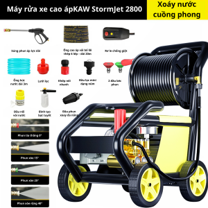Máy rửa xe cao áp KAW StormJet 2800 – Xoáy nước cuồng phong, đánh bay mọi vết bẩn