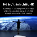 Máy chiếu Mini KAW K850, Hệ điều hành Android 9.0, Full HD 1080p, Kết nối điện thoại, Wifi