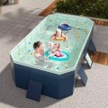 Bể bơi tự động gia đình KAW Hồ Xanh 2m1, An toàn, bền bỉ cho mọi nhà