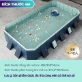Bể bơi tự động gia đình KAW Hồ Xanh 4m, An toàn, Rộng rãi, Bền bỉ cho gia đình đông người