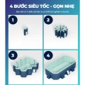 Bể bơi tự động gia đình KAW Hồ Xanh 4m, An toàn, Rộng rãi, Bền bỉ cho gia đình đông người