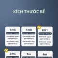Bể bơi tự động gia đình KAW Hồ Xanh 2m1, An toàn, bền bỉ cho mọi nhà