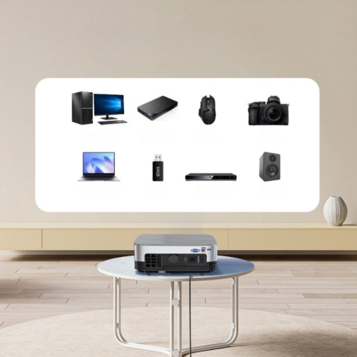 Máy Chiếu POWERFUL HD 1080P 4K - Giải Pháp Trình Chiếu Chuyên Nghiệp