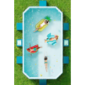 Bể Bơi Không Bơm Hơi 2024 – 5 Lớp PVC Nhập Khẩu, Khung Tam Giác Chắc Chắn, Gấp Gọn Dễ Dàng