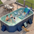 Bể Bơi Không Cần Lắp Ráp – Thiết Kế Mở Nhanh 1 Giây, Gấp Gọn Tiện Lợi, PVC Chống Thấm