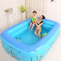 Bể bơi phao 2m6 3 tầng loại dày, Tặng bơm máy, Hàng chính hãng, Bền đẹp