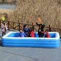 Bể bơi phao KAW 2m6 cỡ lớn, Bền đẹp, An toàn cho trẻ em, Giải pháp hạ nhiệt mùa hè