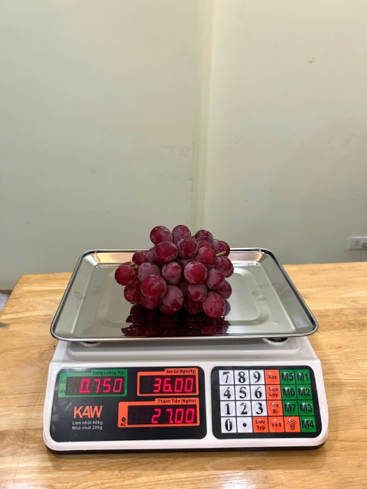 Cân Tính Tiền Điện Tử KAW K450 – Cân 10g-40kg, Nhiều Phím Lưu Trữ, Hai Mặt Hiển Thị, Dễ Sử Dụng