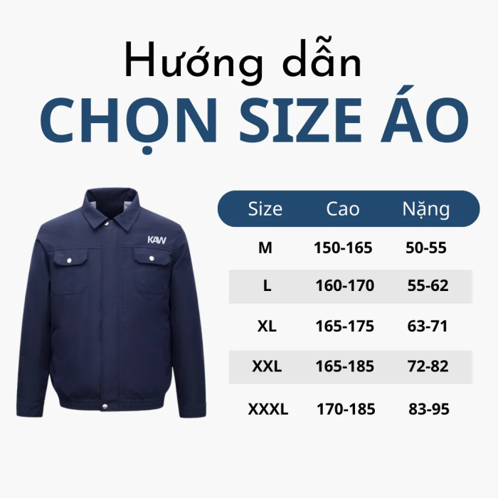 Áo Điều Hòa KAW 2025, Công Nghệ Mới, Pin Trâu, Quạt Mạnh, Pin 35.000 MAh