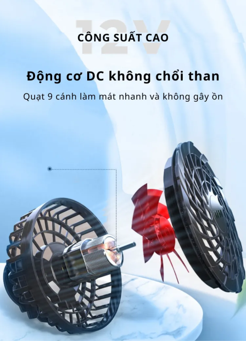 Áo Điều Hòa KAW 2025, Công Nghệ Mới, Pin Trâu, Quạt Mạnh, Pin 35.000 MAh