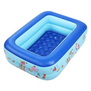 Bể bơi phao KAW 2 tầng 120cm, Không gian vui chơi đa tầng cho bé