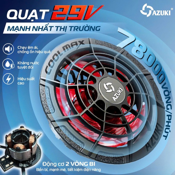 Áo Điều Hòa Azuki Nhật Bản - Giải Pháp Chống Nóng Bền Bỉ