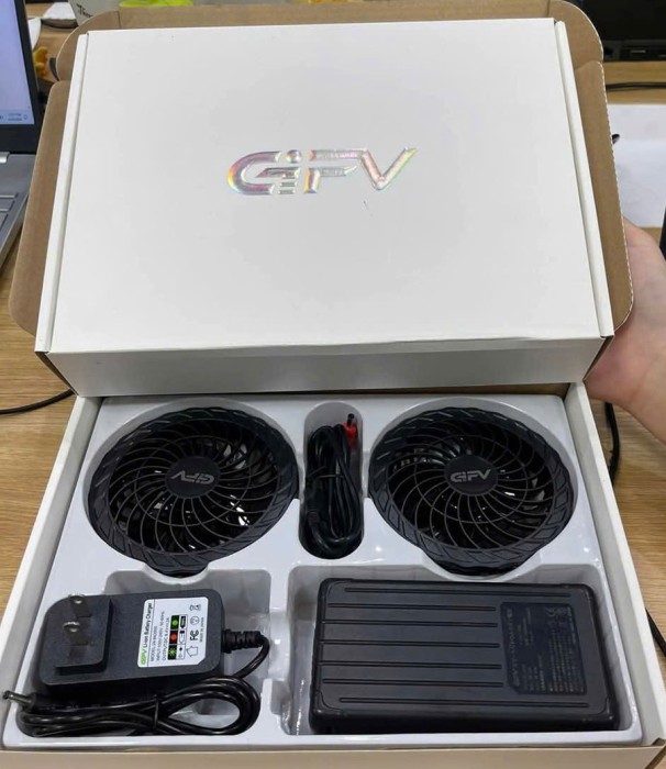 Áo Điều Hòa Gifv 20 Nhật Bản – Pin Khủng, Làm Mát Tức Thì