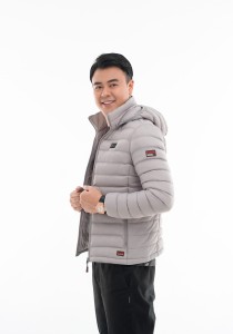 Áo Khoác Sưởi Ấm Nhật Bản Kenko J08 Màu Xám – Công Nghệ Sưởi Thông Minh