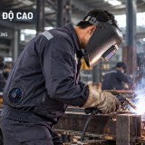 Áo Điều Hòa KAW Xanh Than Pin 50.000mAh – Áo Quạt Làm Mát Chính Hãng Có Dải Phản Quang Cho Công Trình, Nhà Xưởng